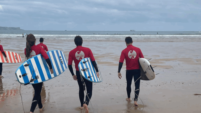 errores comunes al aprender a surfear Loredo Surf School (